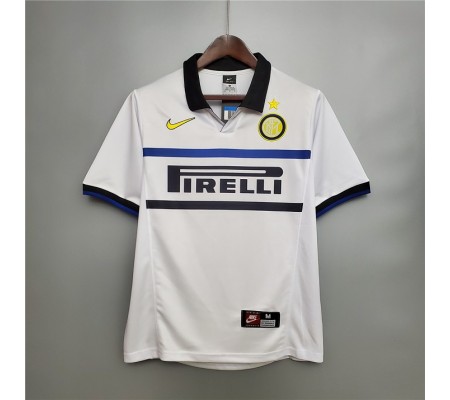 Inter Milan 98/99 Away White Soccer Jersey